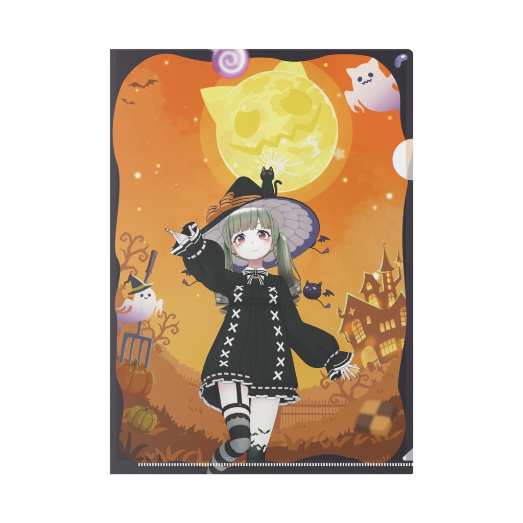 【羽舞ゆき〜】ハロウィングッズ-クリアファイル
