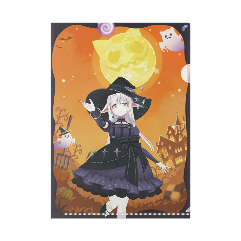 【卯月そら】ハロウィングッズ-クリアファイル