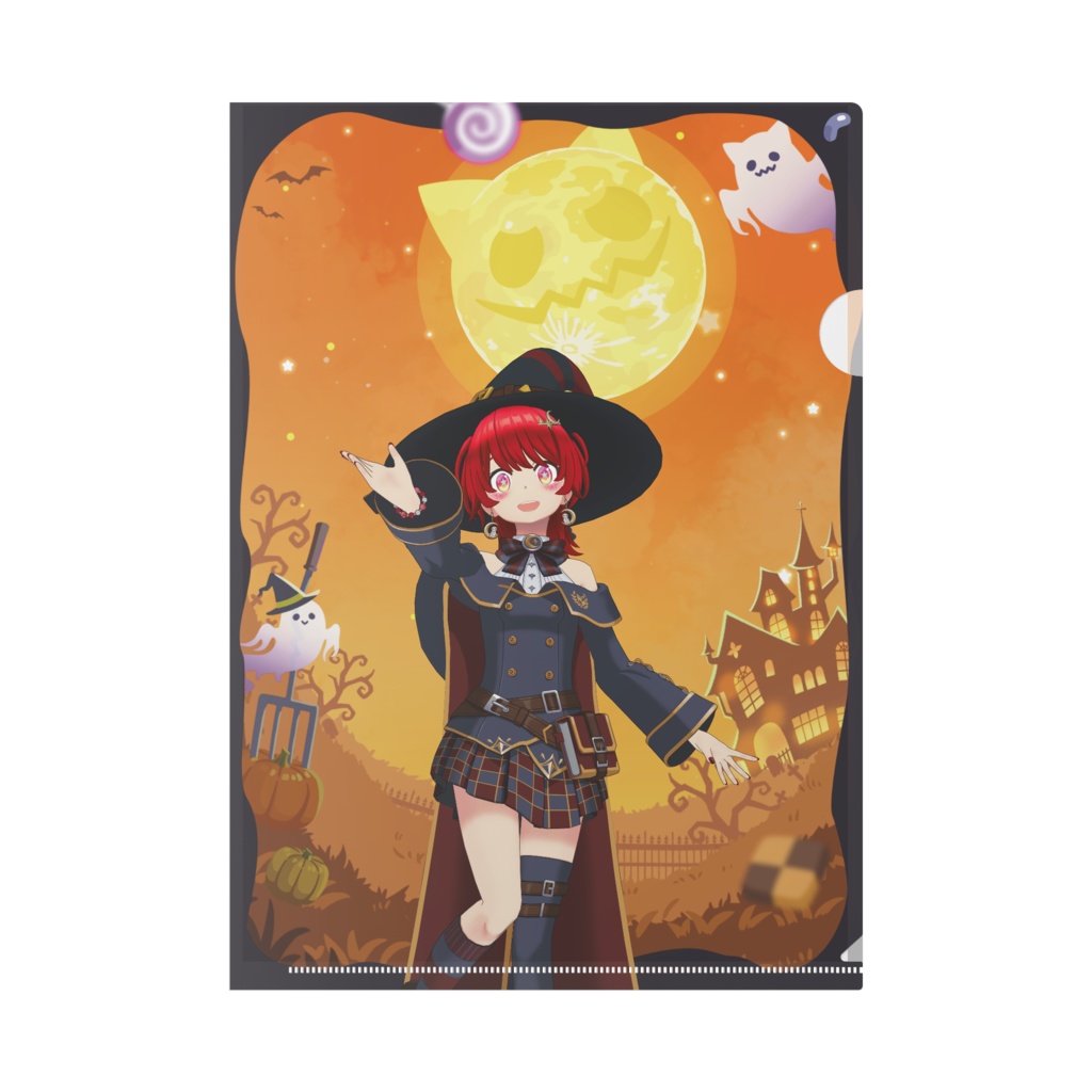 【夏野 星空】ハロウィングッズ-クリアファイル