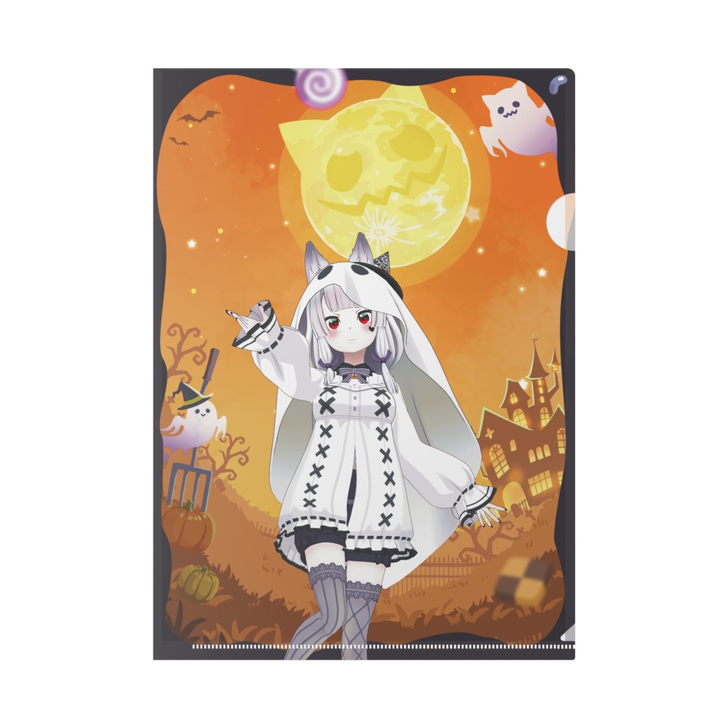【花染和歌】ハロウィングッズ-クリアファイル