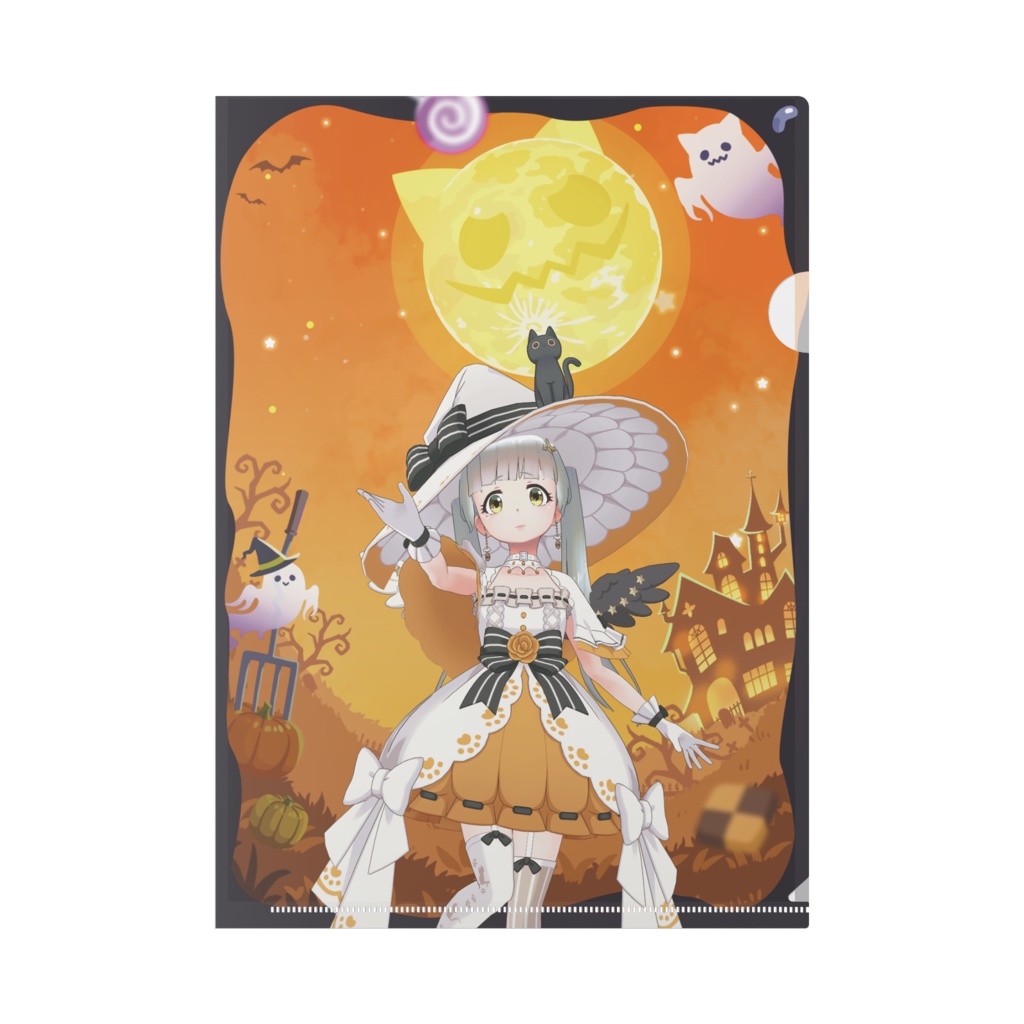 【駒鳥ひなの】ハロウィングッズ-クリアファイル
