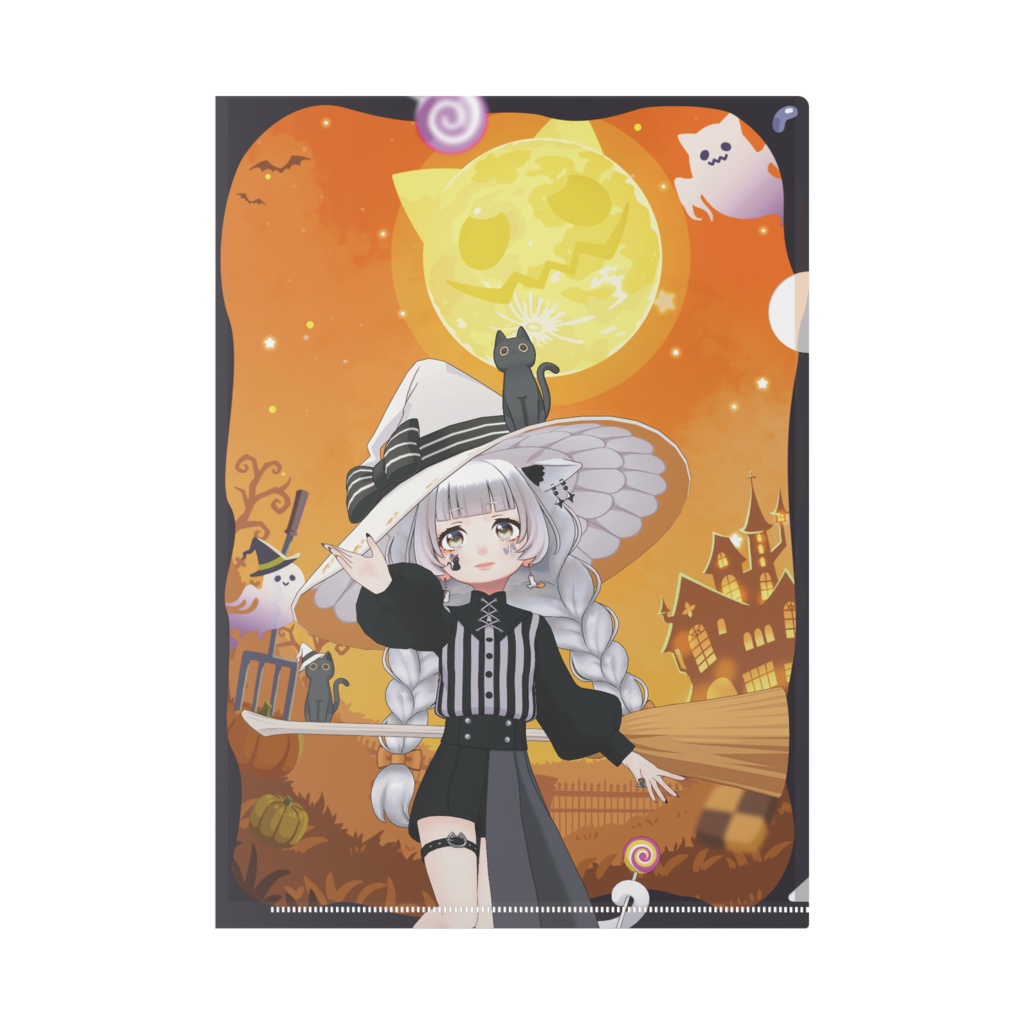 【湖山明代】ハロウィングッズ-クリアファイル