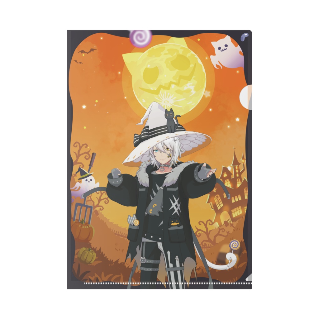 【梧衷 シキ】ハロウィングッズ-クリアファイル