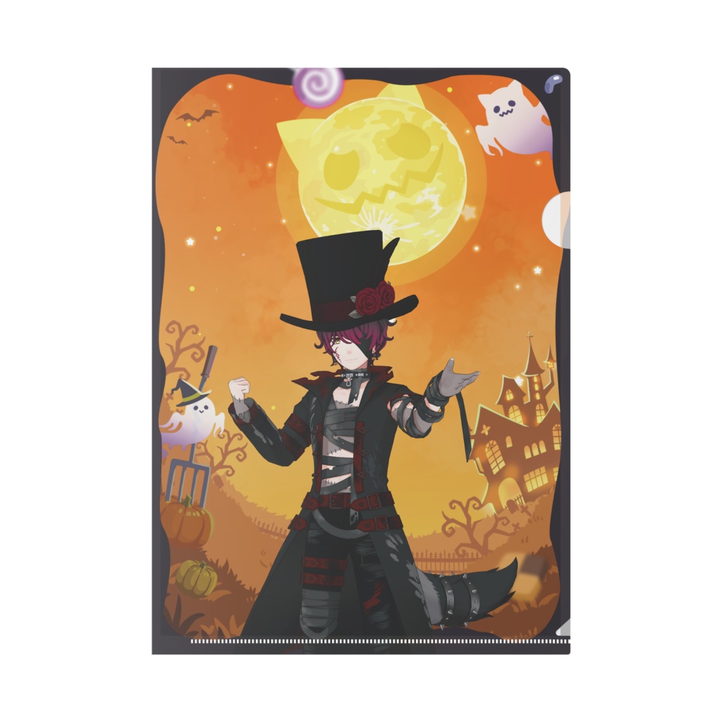 【高橋321.inc】ハロウィングッズ-クリアファイル