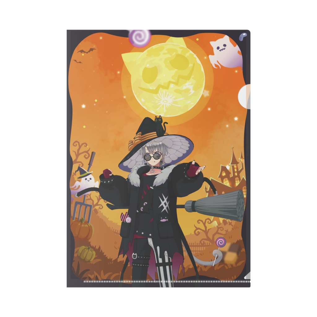 【咲夜】ハロウィングッズ-クリアファイル