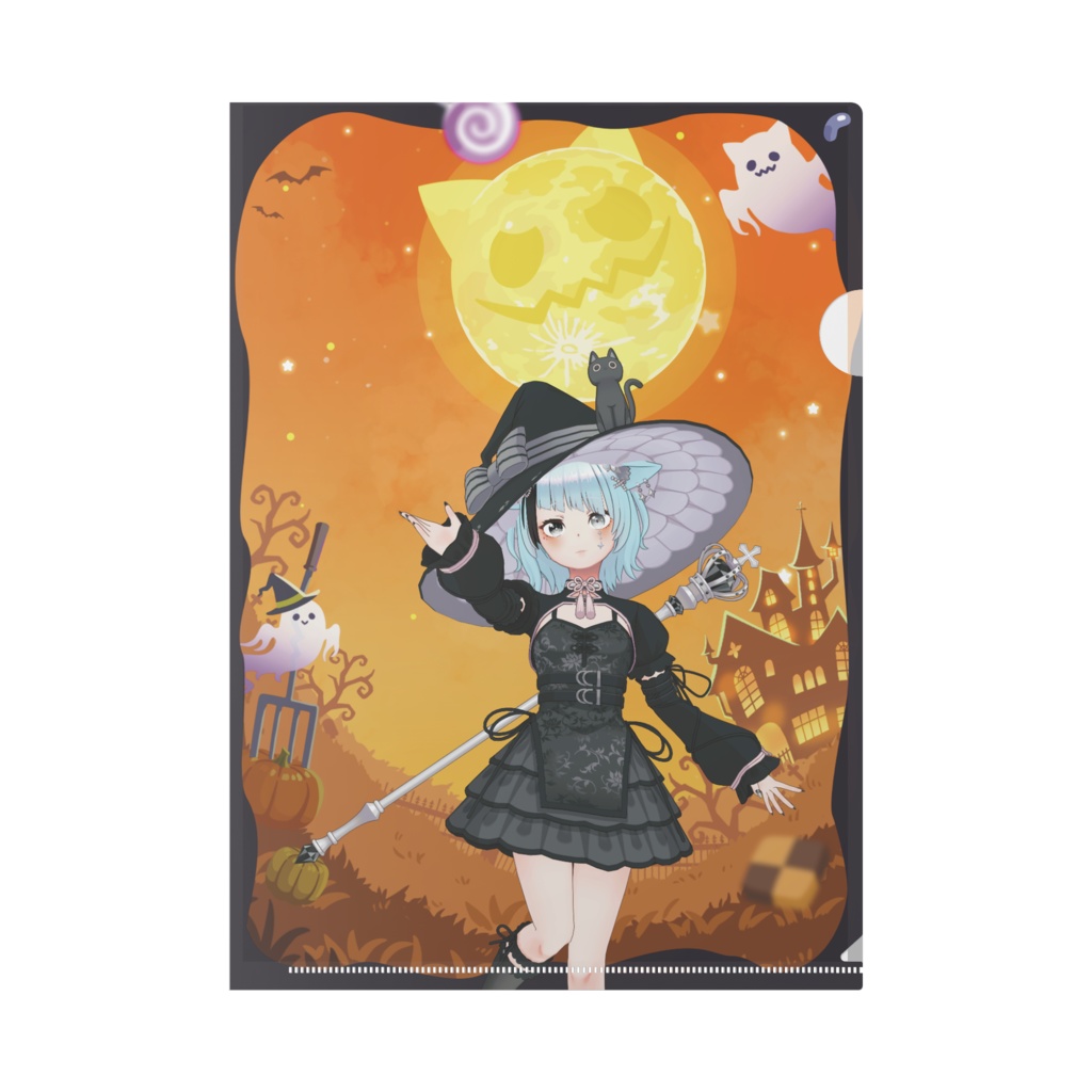 【桜 そら】ハロウィングッズ-クリアファイル