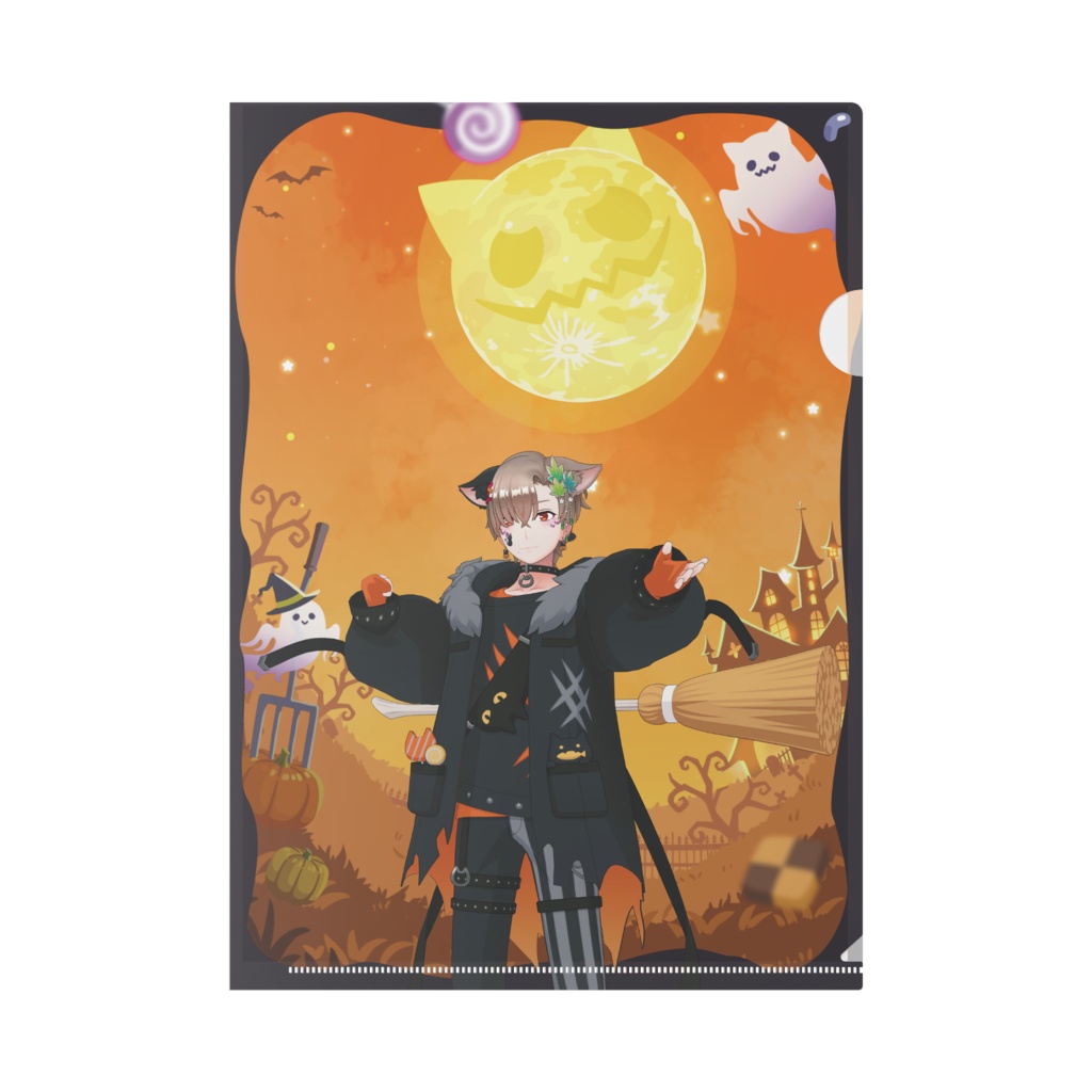 【桜田彼方】ハロウィングッズ-クリアファイル