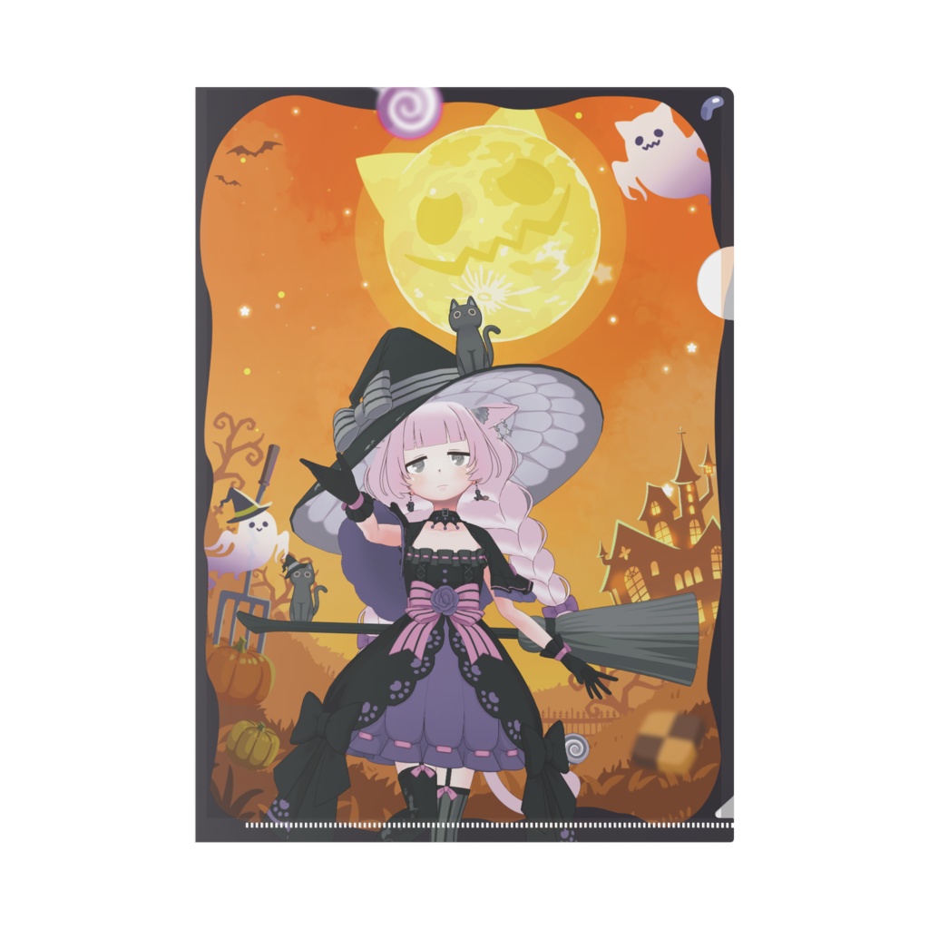 【桜 明依】ハロウィングッズ-クリアファイル