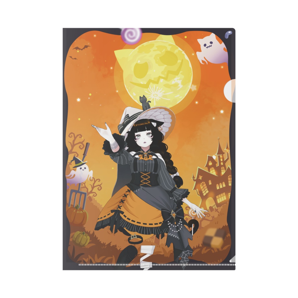 【獅子原 照】ハロウィングッズ-クリアファイル