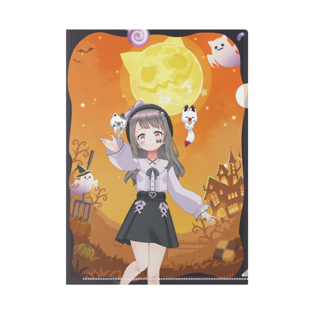 【小鳥遊妃夜】ハロウィングッズ-クリアファイル