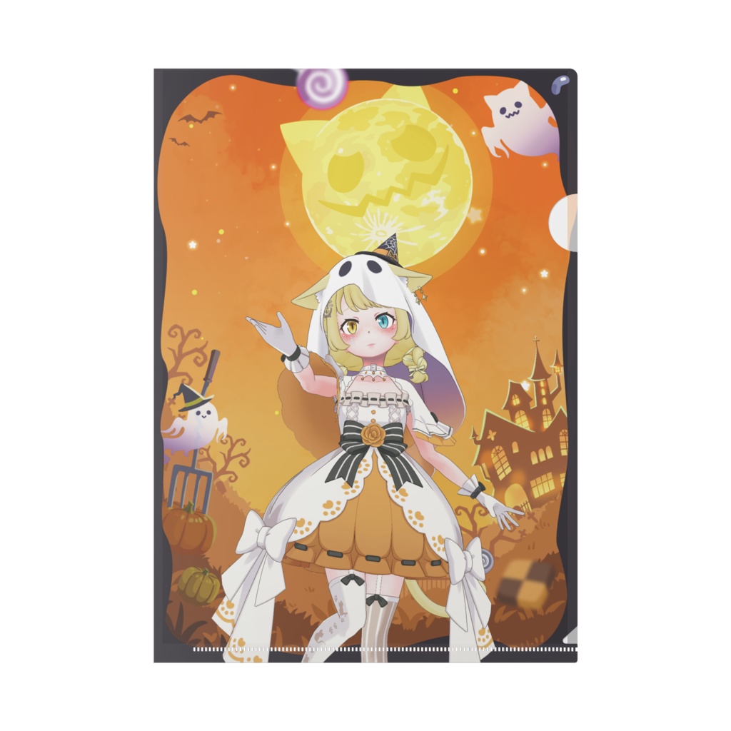 【松浦寧々】ハロウィングッズ-クリアファイル