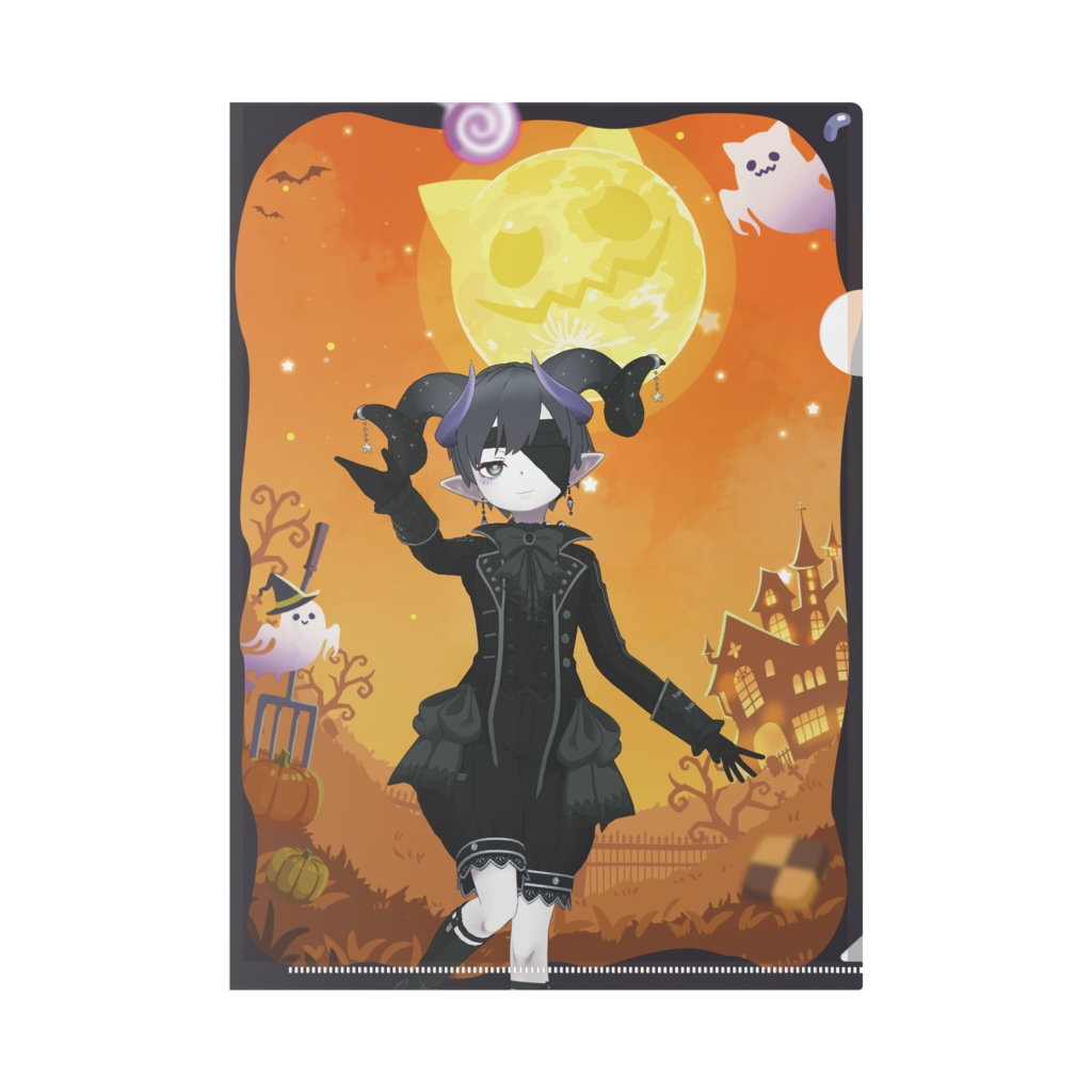 【神山トオル】ハロウィングッズ-クリアファイル