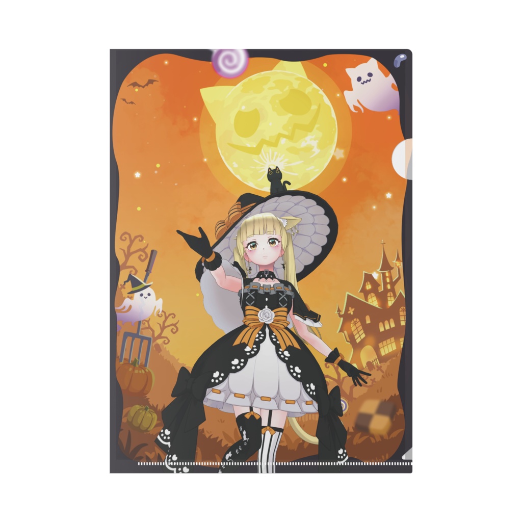 【翠夢(すいむ)】ハロウィングッズ-クリアファイル