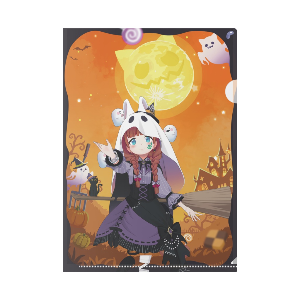 【大嶋 菜月】ハロウィングッズ-クリアファイル