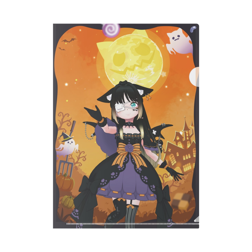 【藤宮 空】ハロウィングッズ-クリアファイル