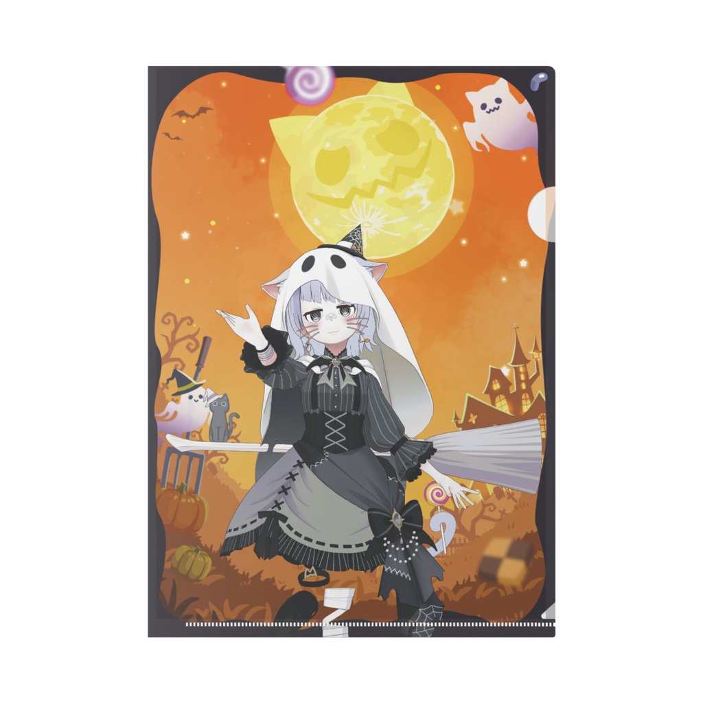 【猫松】ハロウィングッズ-クリアファイル