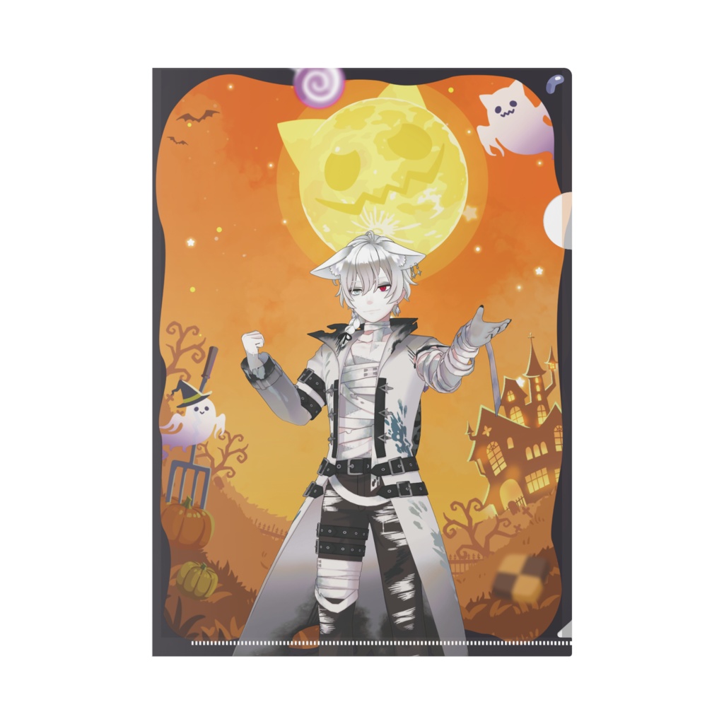 【白夜 透】ハロウィングッズ-クリアファイル