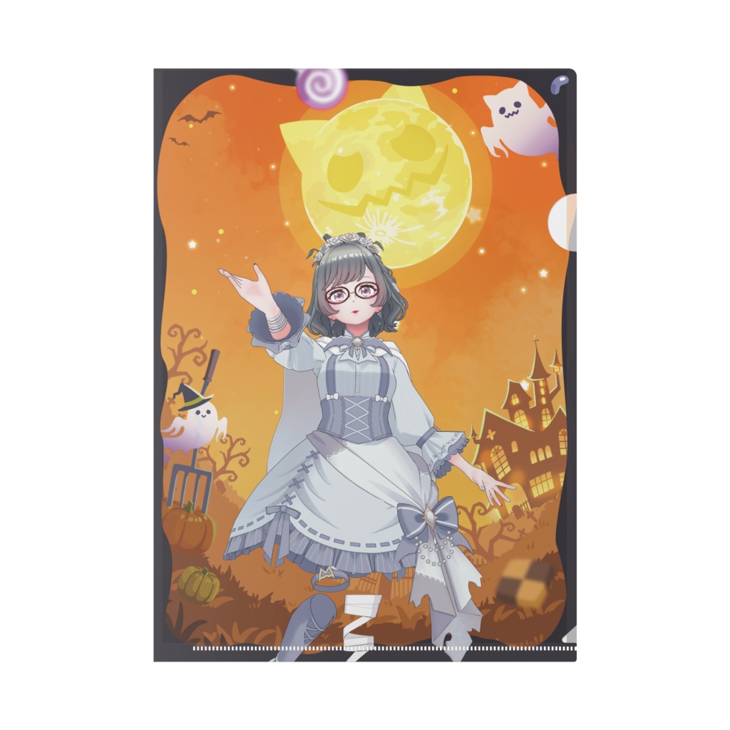 【白菫シィ】ハロウィングッズ-クリアファイル