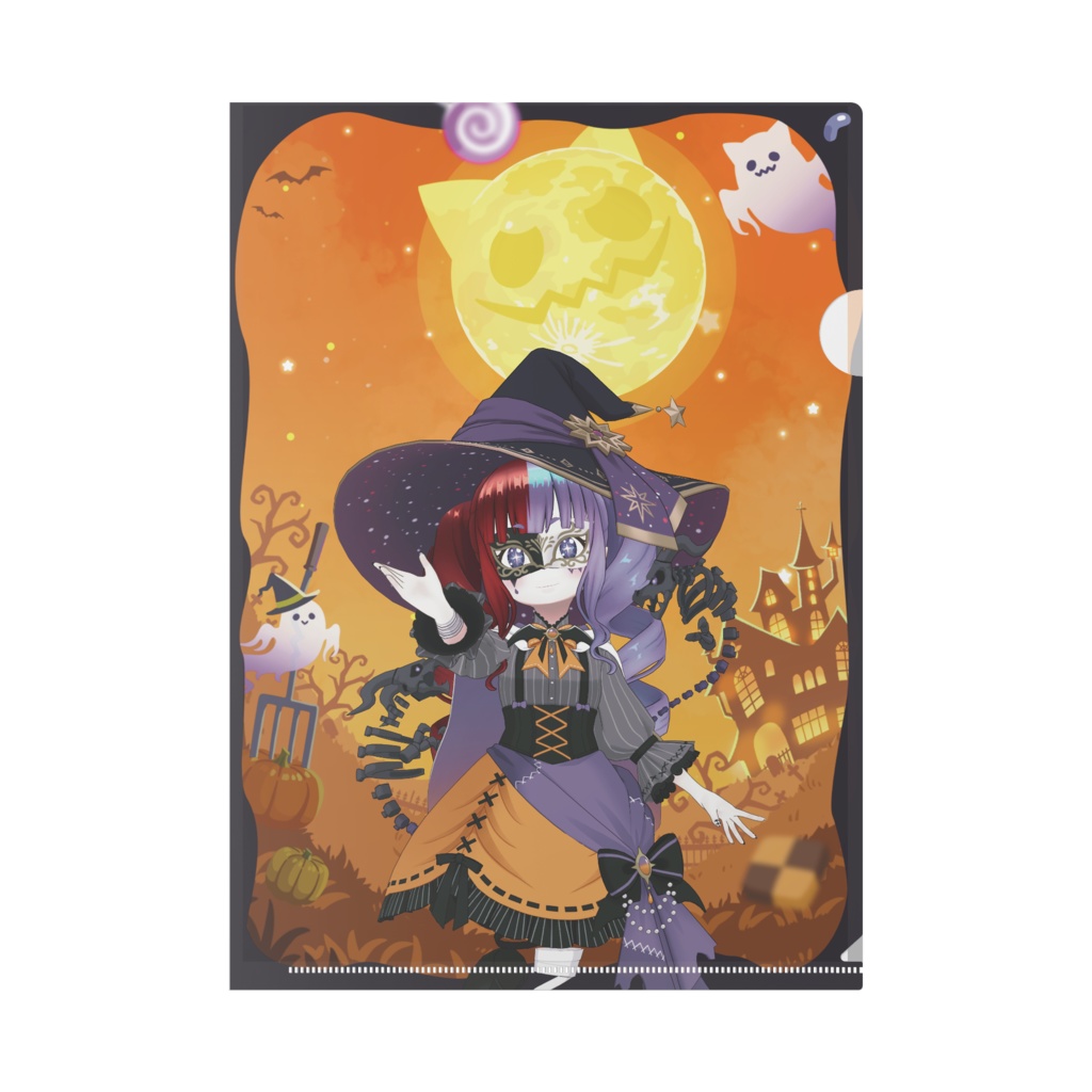 【姫痔嬢@】ハロウィングッズ-クリアファイル