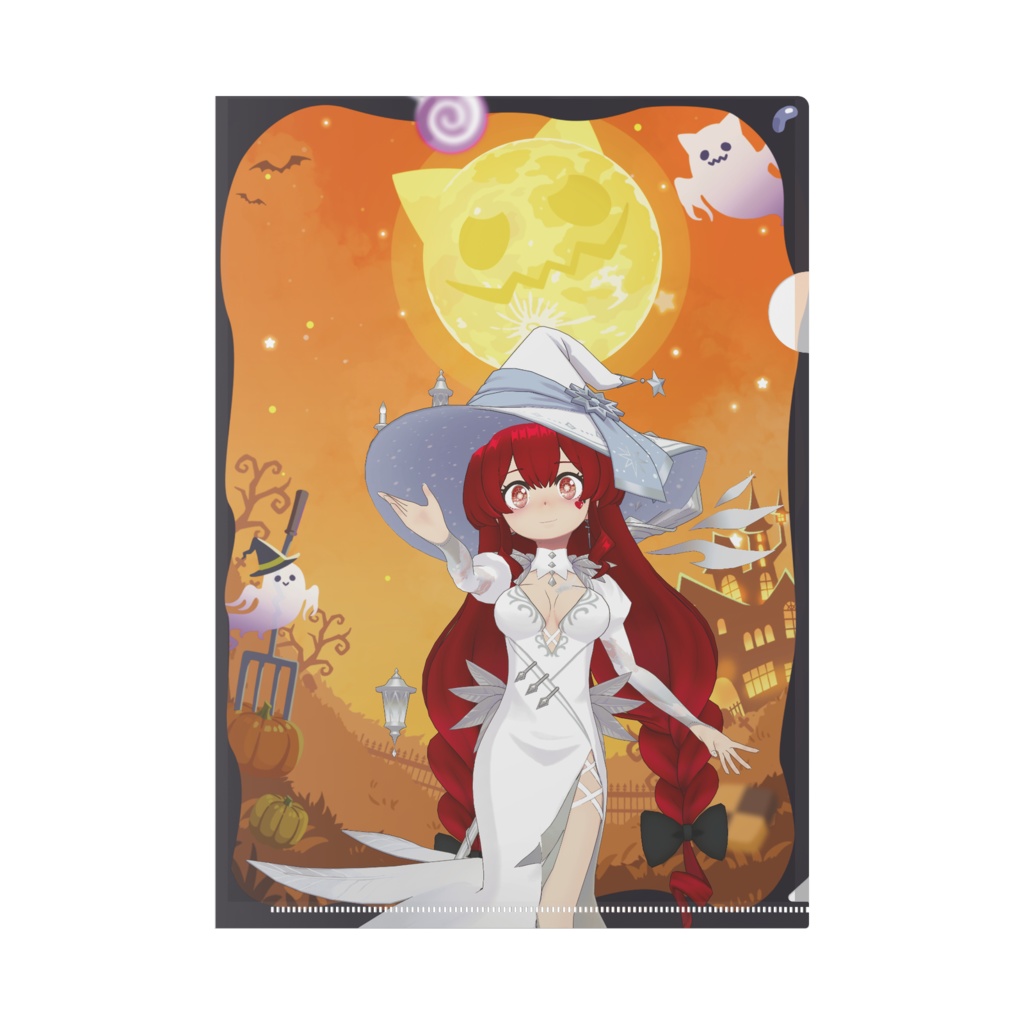 【姫乃 凛】ハロウィングッズ-クリアファイル