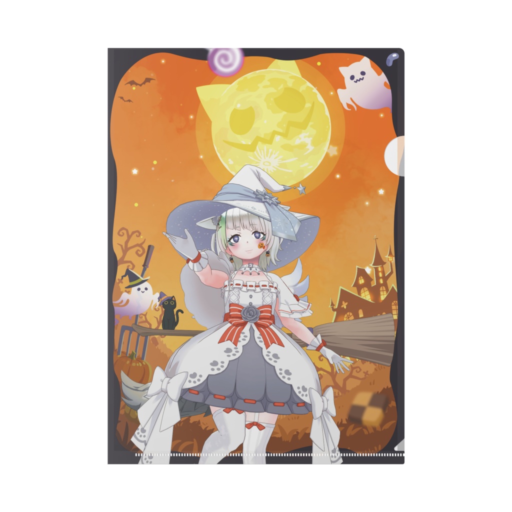 【百夜みりん】ハロウィングッズ-クリアファイル