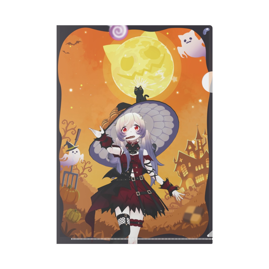 【碧鮫 薆藺】ハロウィングッズ-クリアファイル
