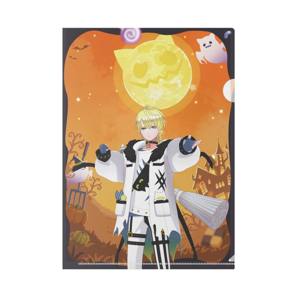 【夜月弥 梅酒】ハロウィングッズ-クリアファイル