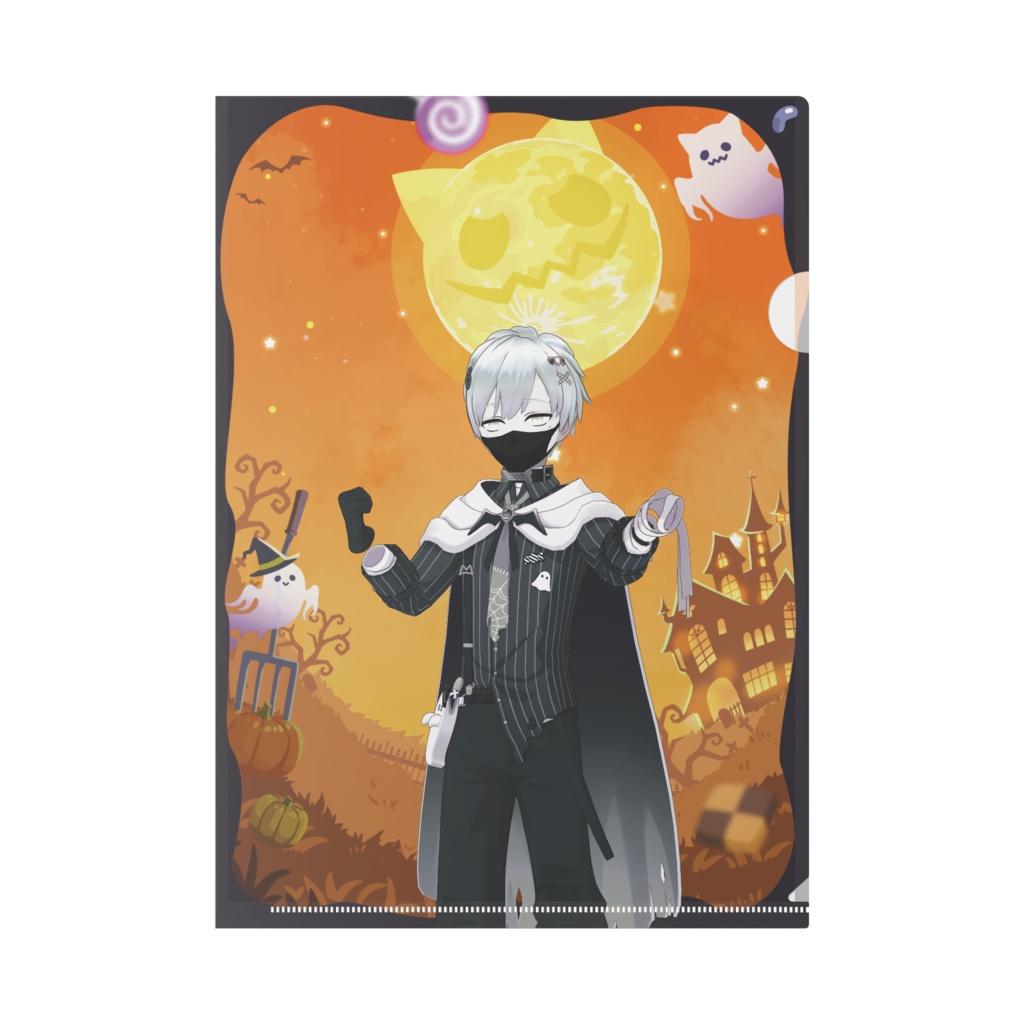 【夜星(べと)】ハロウィングッズ-クリアファイル