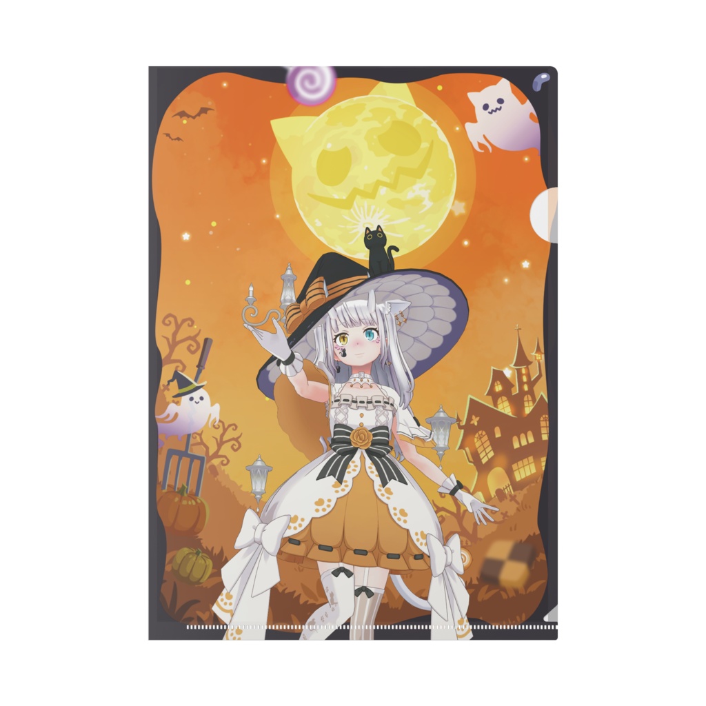 【夜鬽】ハロウィングッズ-クリアファイル