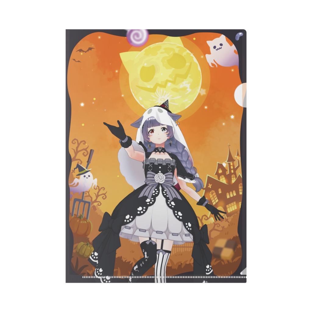【釉葵】ハロウィングッズ-クリアファイル