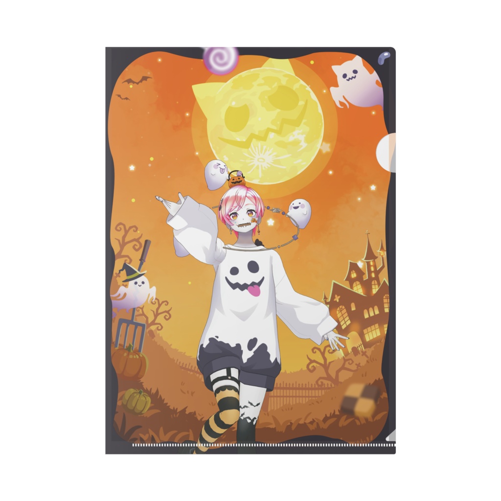 【有田ゐる/アルタヰル】ハロウィングッズ-クリアファイル