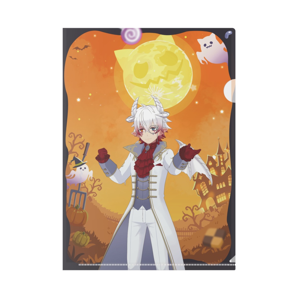 【葉香隠 苑】ハロウィングッズ-クリアファイル