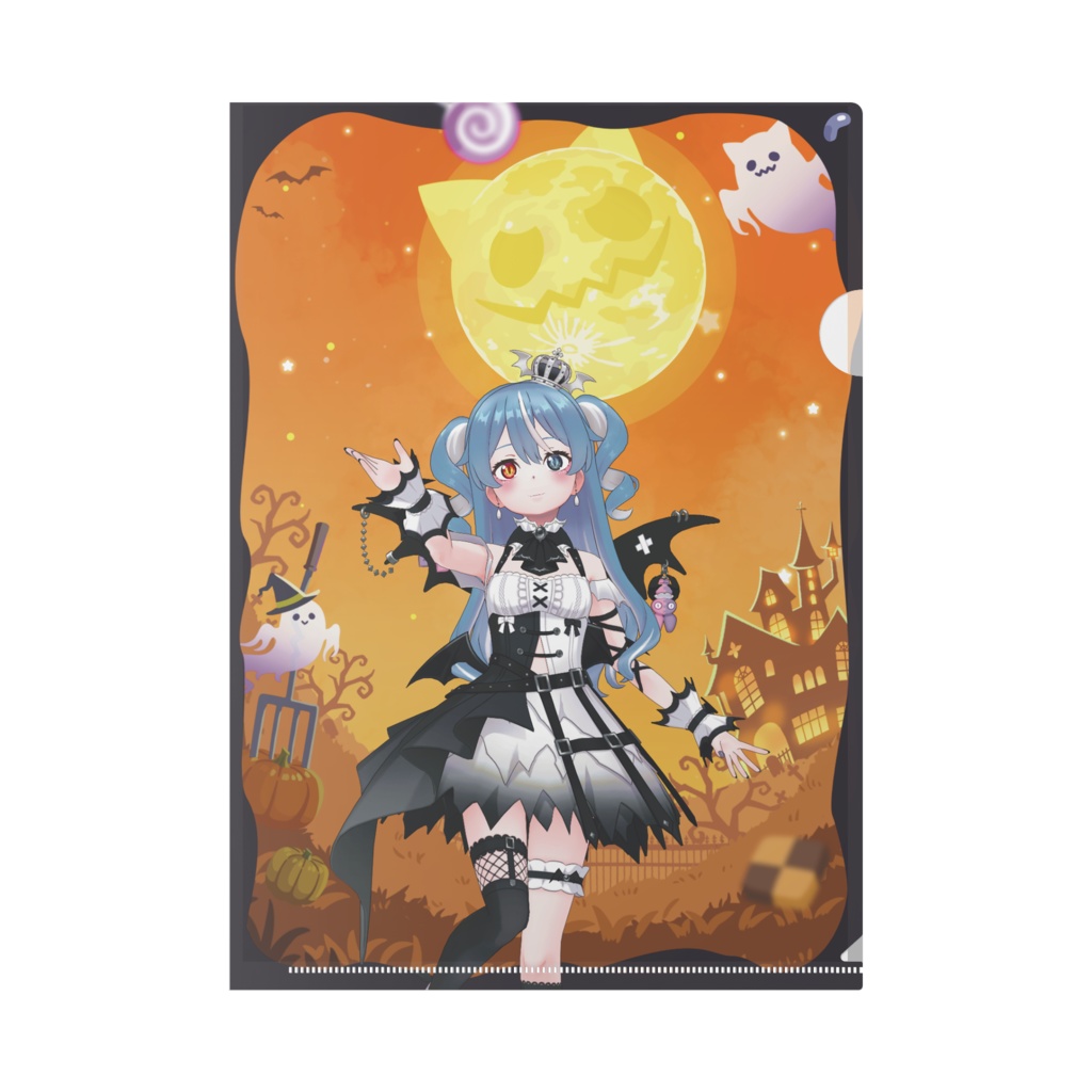 【涼風七星】ハロウィングッズ-クリアファイル