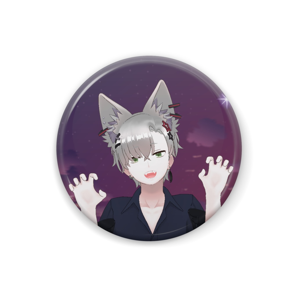 【安曇しん】11月生誕祭記念日グッズ-缶バッジ