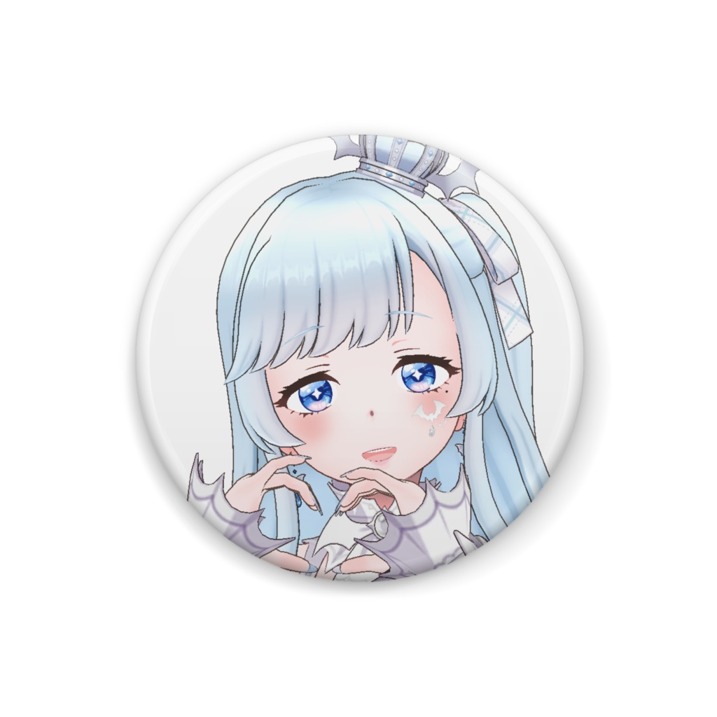 【泡雪ましろ】11月生誕祭記念日グッズ-缶バッジ