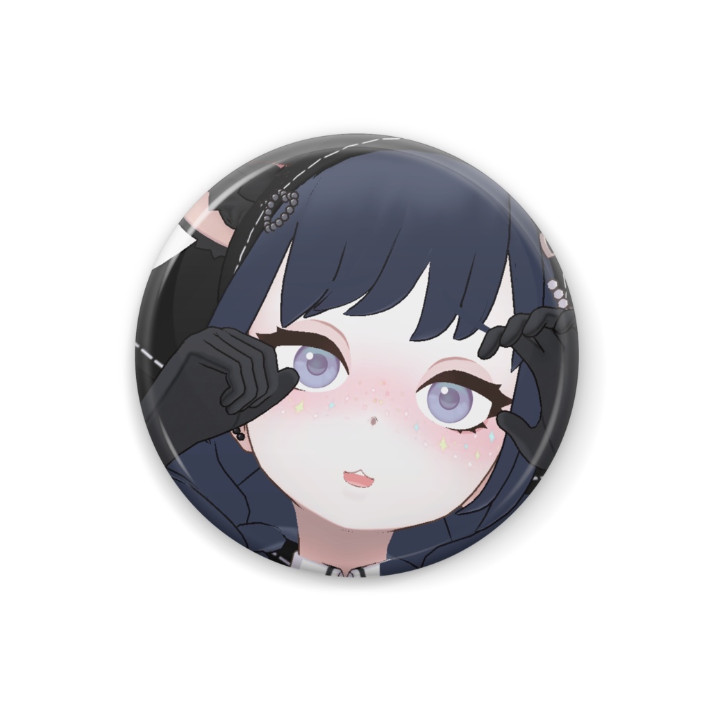 【白茶まい】11月生誕祭記念日グッズ-缶バッジ
