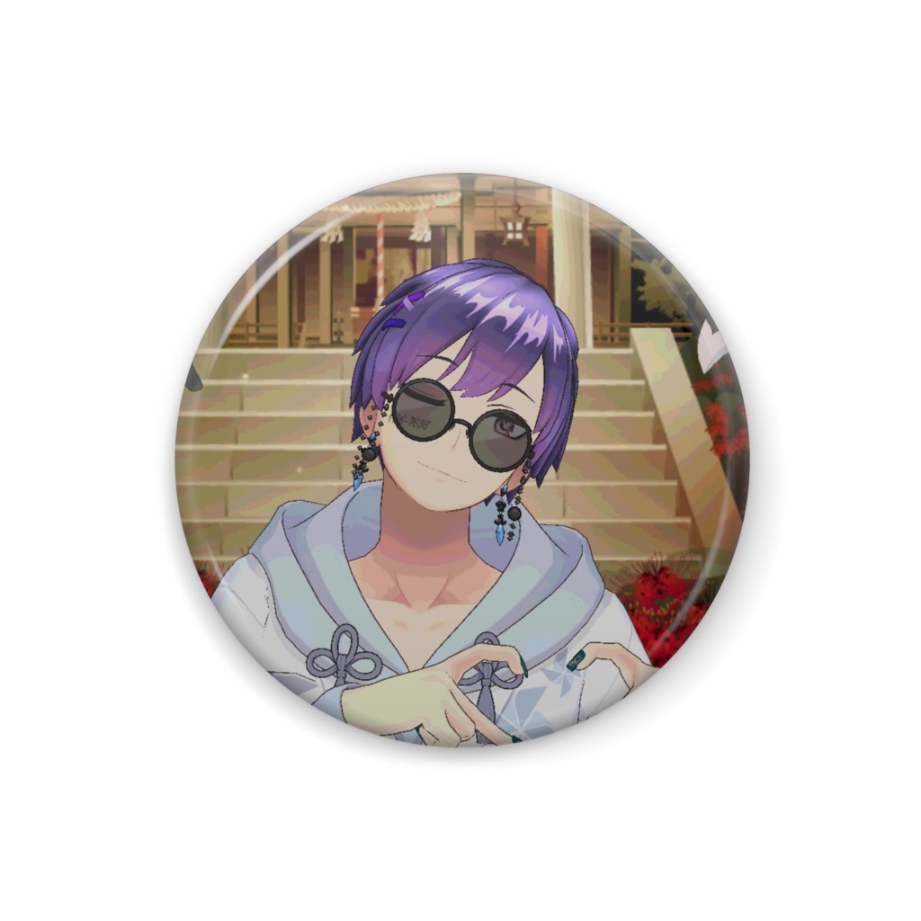 【闇風遠夜】11月生誕祭記念日グッズ-缶バッジ