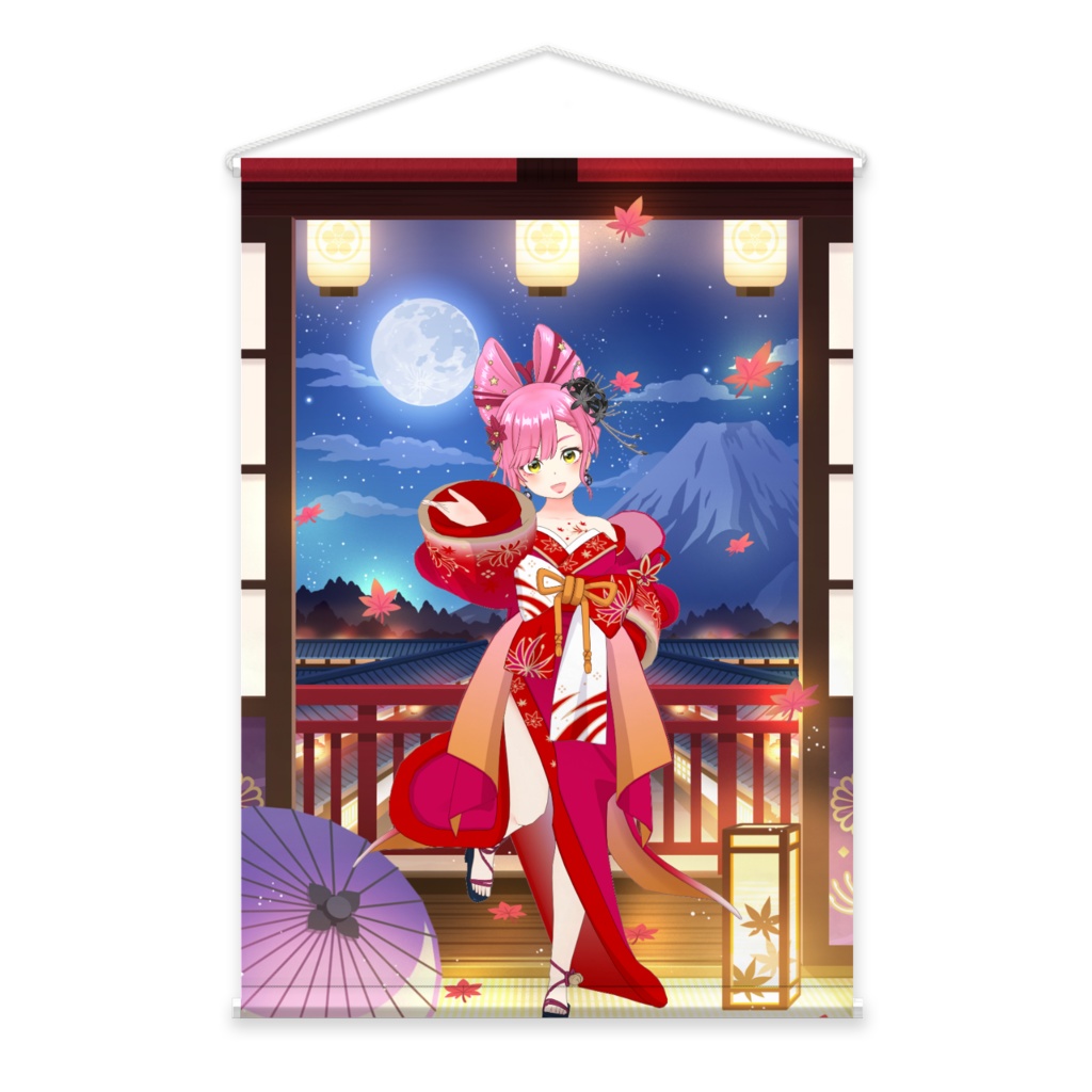 【YUmiTUKI】11月生誕祭記念日グッズ-タペストリー