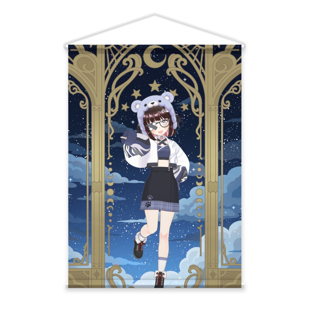 【kuma】11月生誕祭記念日グッズ-タペストリー