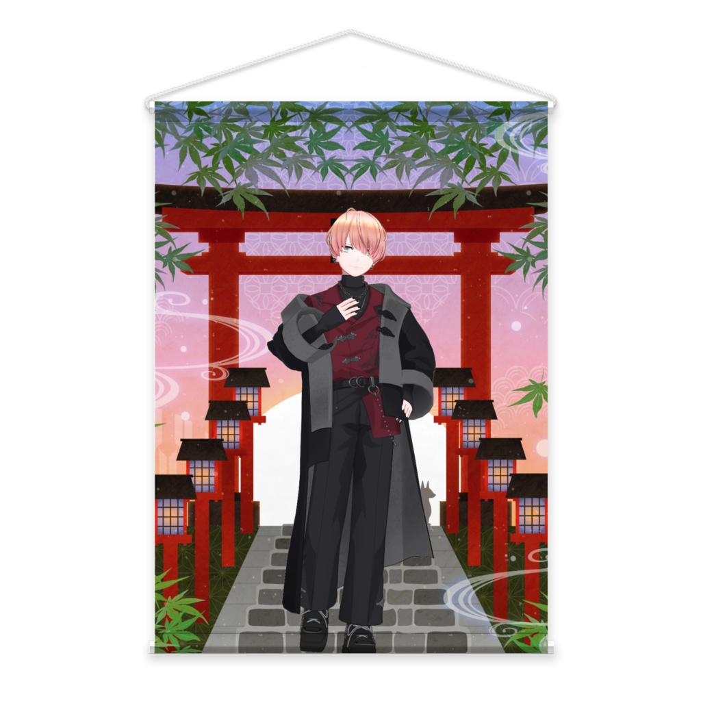 【あきやん@唄うたい】11月生誕祭記念日グッズ-タペストリー