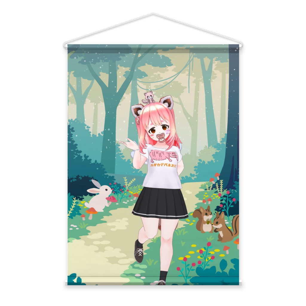 【うめころもっち】11月生誕祭記念日グッズ-タペストリー