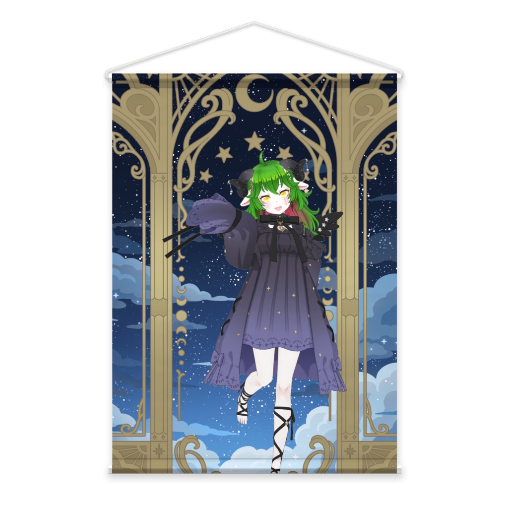 【しゃけたん】11月生誕祭記念日グッズ-タペストリー