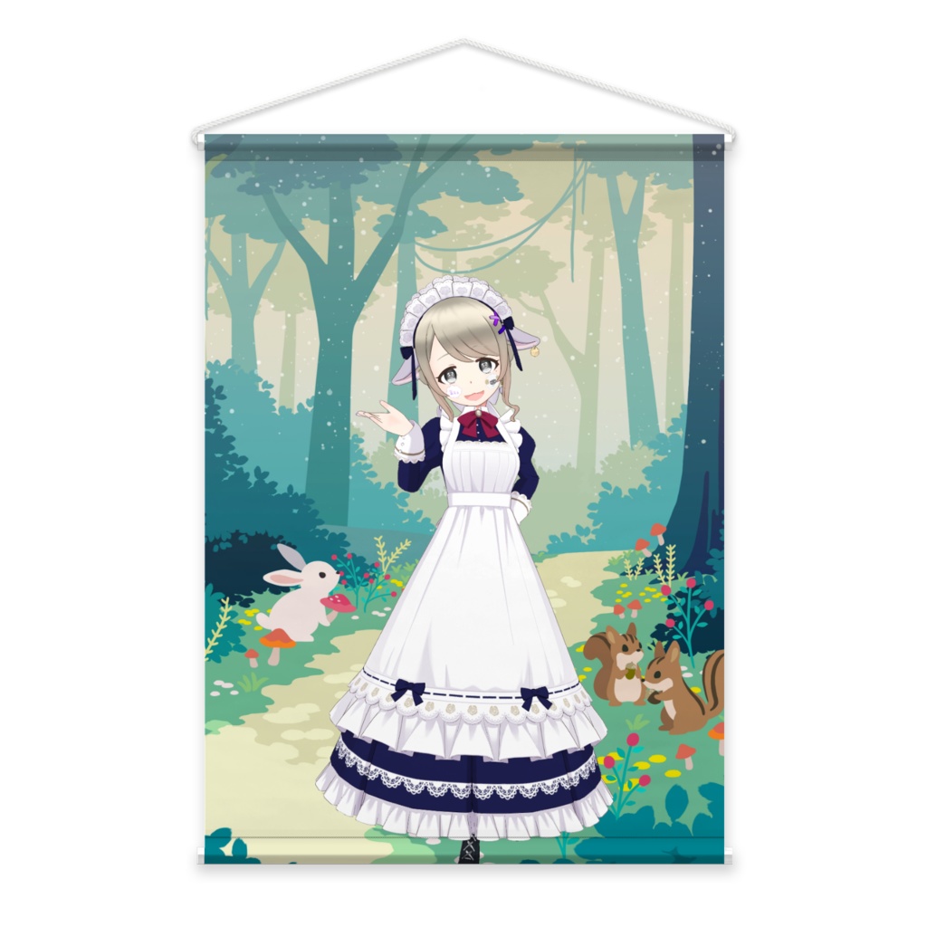 【ねむれむ】11月生誕祭記念日グッズ-タペストリー