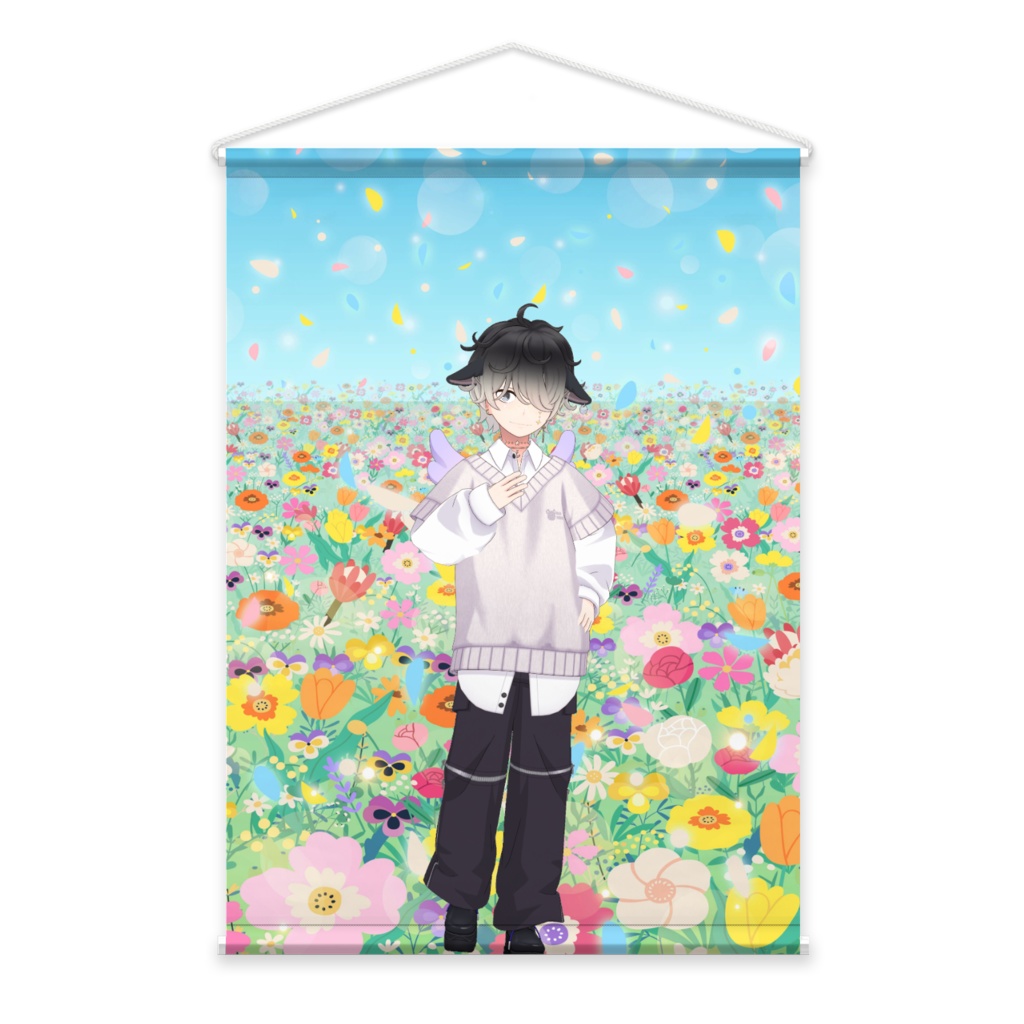 【ぽち@】11月生誕祭記念日グッズ-タペストリー