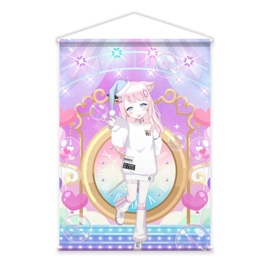 【みにまん】11月生誕祭記念日グッズ-タペストリー