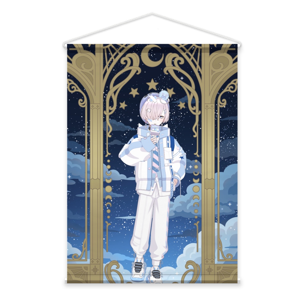 【むぎ】11月生誕祭記念日グッズ-タペストリー