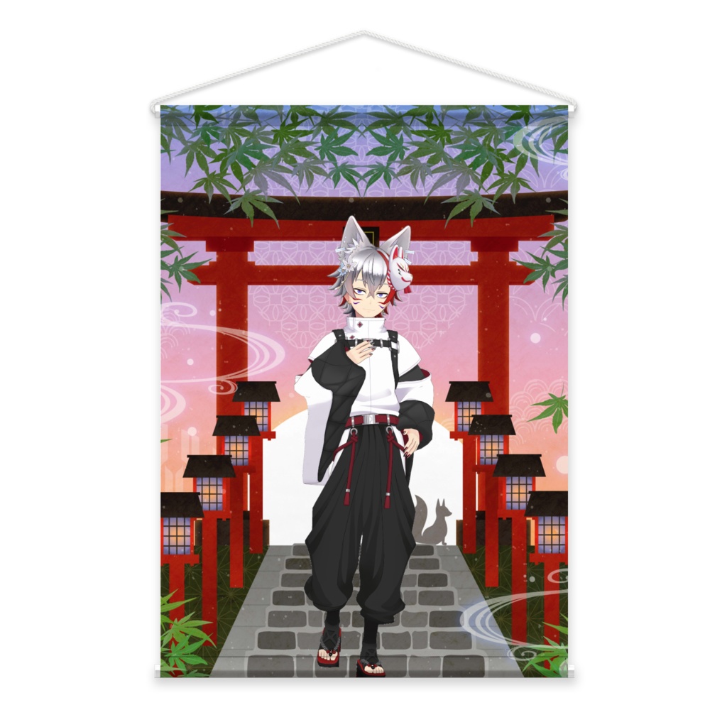 【ゆや】11月生誕祭記念日グッズ-タペストリー