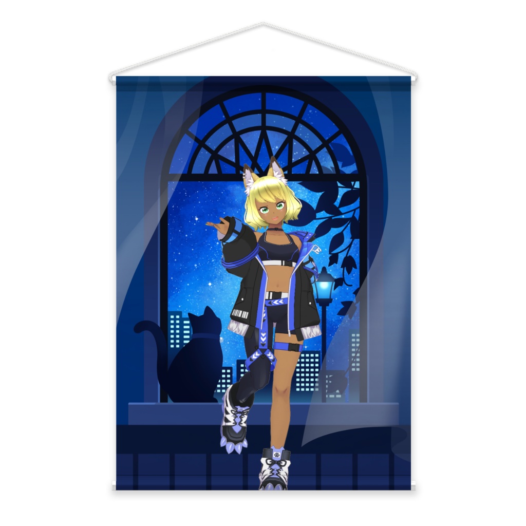 【れーこ】11月生誕祭記念日グッズ-タペストリー