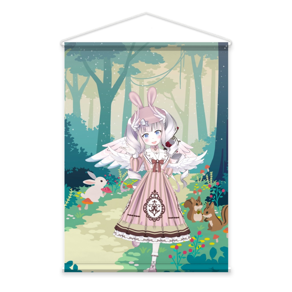 【ココミルキーホワイト】11月生誕祭記念日グッズ-タペストリー