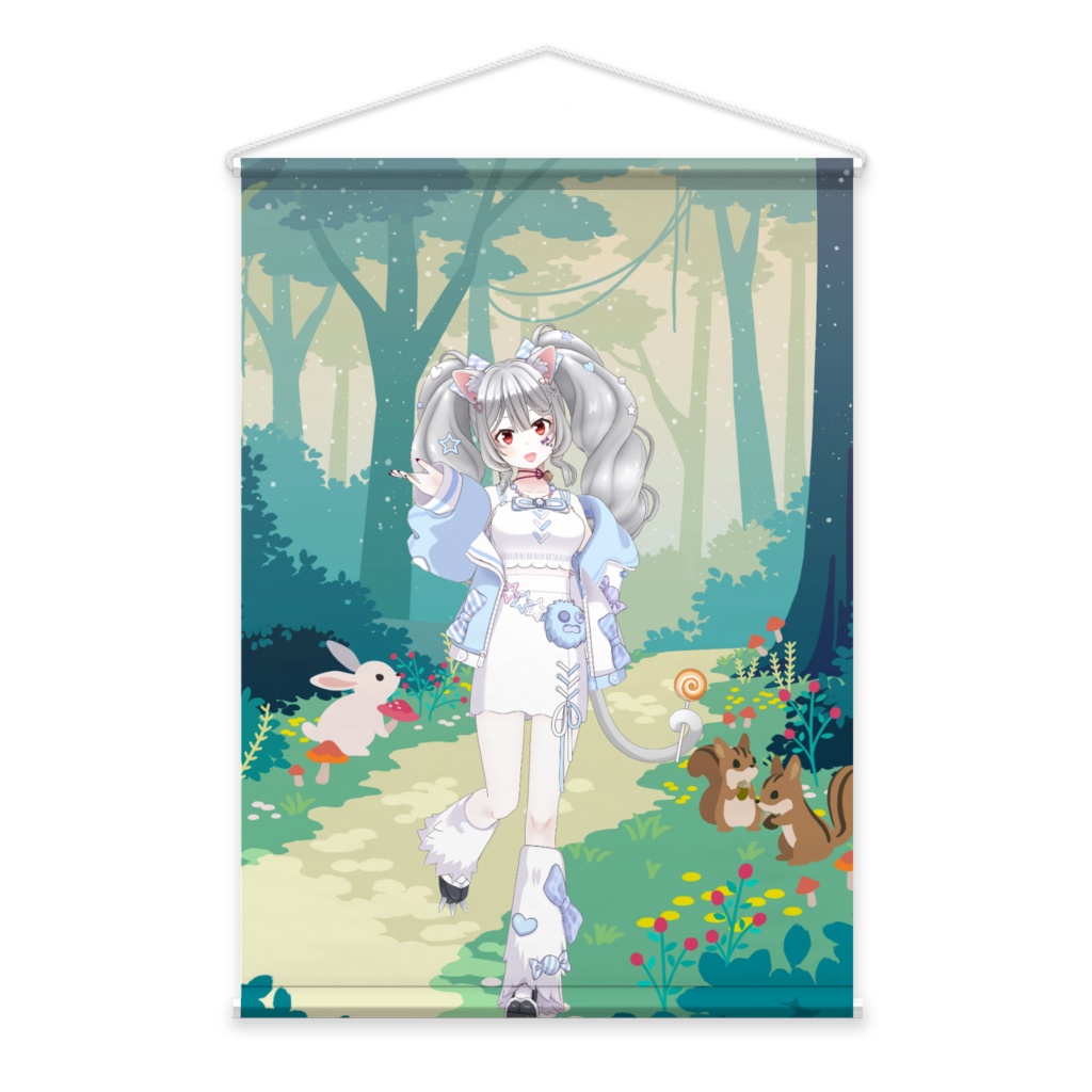 【ラミア】11月生誕祭記念日グッズ-タペストリー